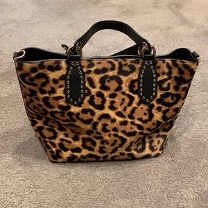 Michael Kors Genuine Calf Hair Satchel